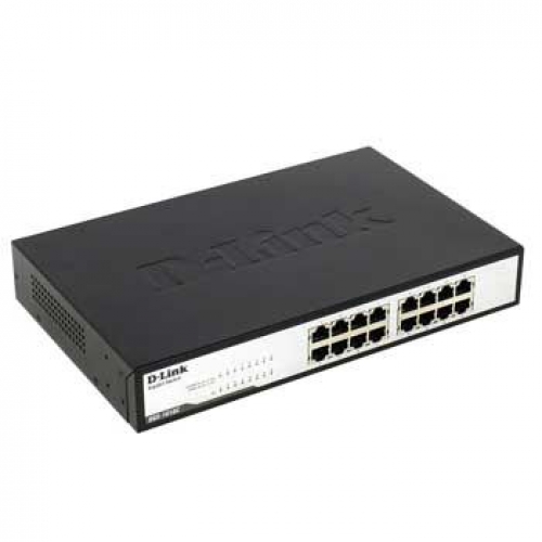 SWITCH DLINK GIGABIT D-LINK DGS-1016C -10/100/1000M ( Võ sắt)