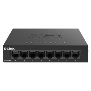 SWITCH DLINK GIGABIT D-LINK DGS-108GL -10/100/1000M ( Võ sắt)