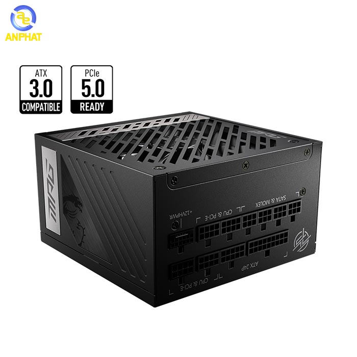 Nguồn MSI MPG A1000GL PCIE5 80 Plus Gold Full Module
