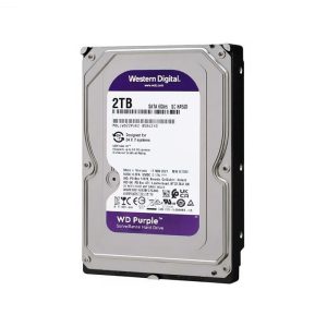 HDD Purple 2TB 3.5"" SATA 3/ 64MB Cache/ 5400RPM (Màu tím)