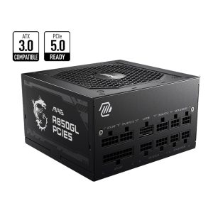 Nguồn MSI MAG A850GL 850W PCIE5 80 Plus Gold Full Module *
