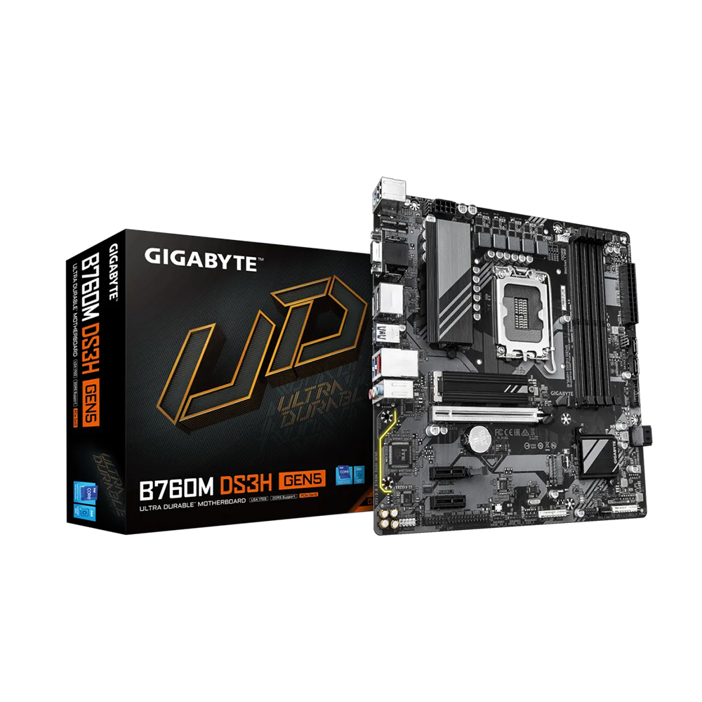 Mainboard Gigabyte B760M DS3H DDR5 GEN5 ( BH 36TH)