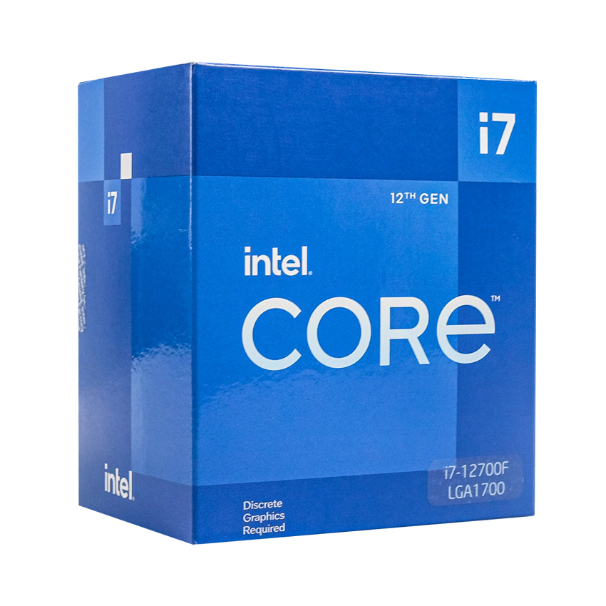 CPU I7-12700F Box Chính Hãng