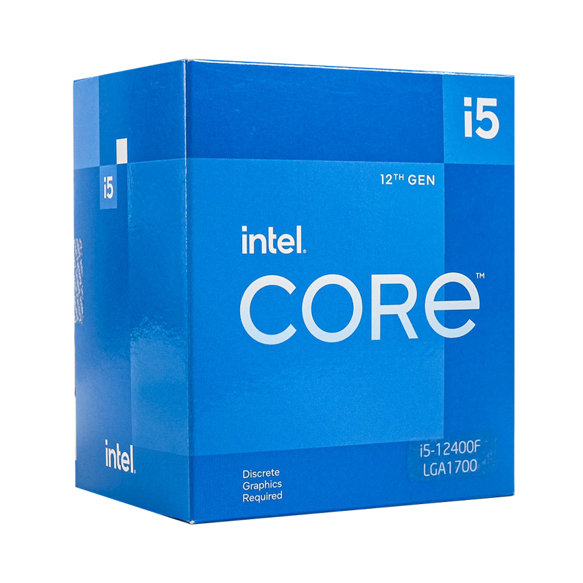 CPU I5-12400F Box Chính Hãng