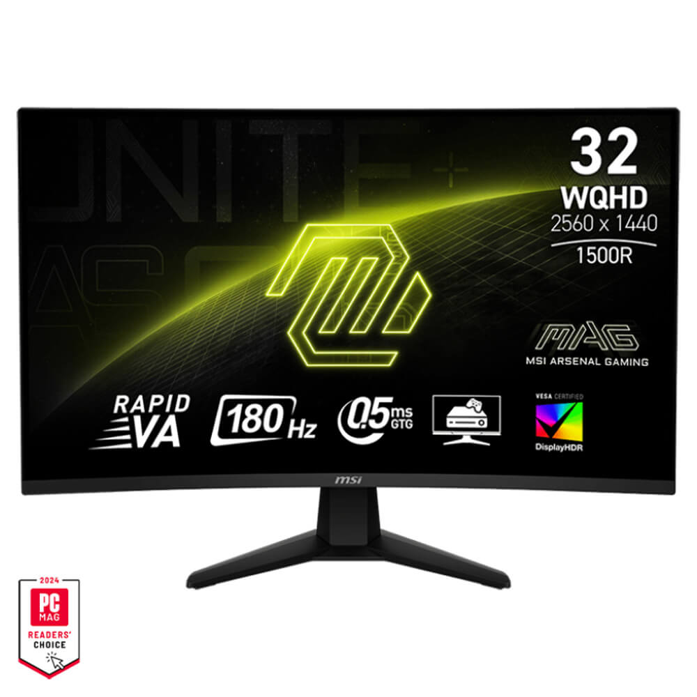 LCD MSI MAG 32CQ6F (32” / 2K / VA / 180Hz / 0.5ms / Cong) (BH 36T)