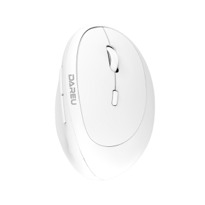 Mouse DAREU LM158D (Dual Mode - ERGO MOUSE) -  White