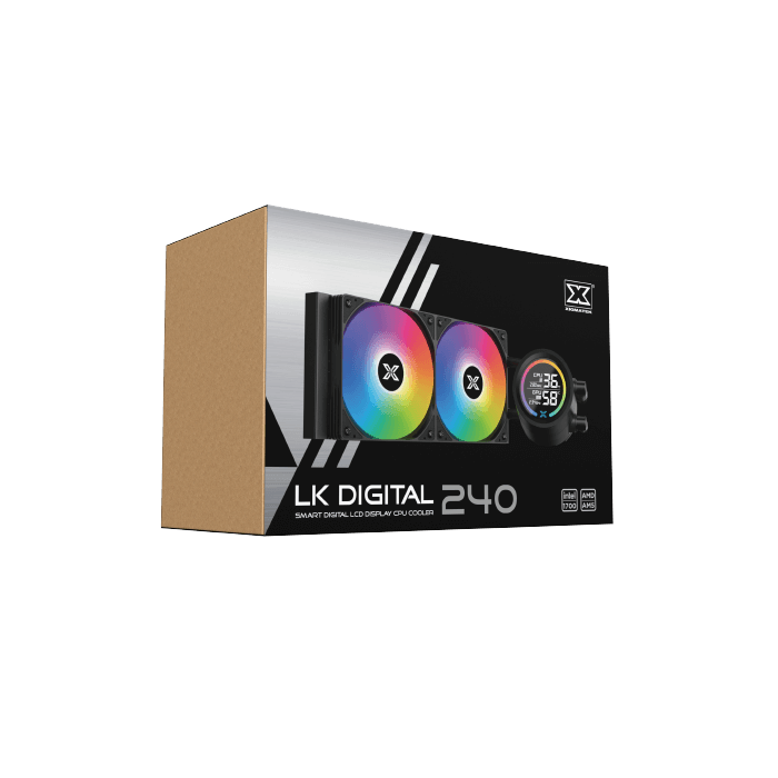 Tản nhiệt nước AIO Xigmatek LK 240 Digital (EN46094) (BH 24T)