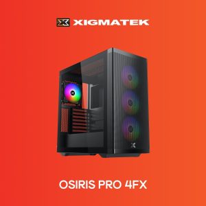 Case Xigmatek Osiris Pro 4FX (E-ATX, 4 fan ARGB, Đen) – EN46797