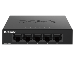 SWITCH DLINK GIGABIT D-LINK DGS-105GL -10/100/1000M ( Võ sắt)