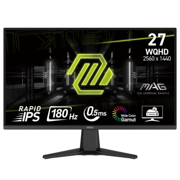 LCD MSI MAG 275QF E20 (27” / 2K / WQHD / IPS / 200Hz / 0.5ms / Phẳng) (BH 36T)