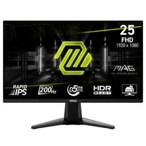 LCD MSI MAG 255F E20 (24.5” / FHD / IPS / 200Hz / 0.5ms) (BH 36T)