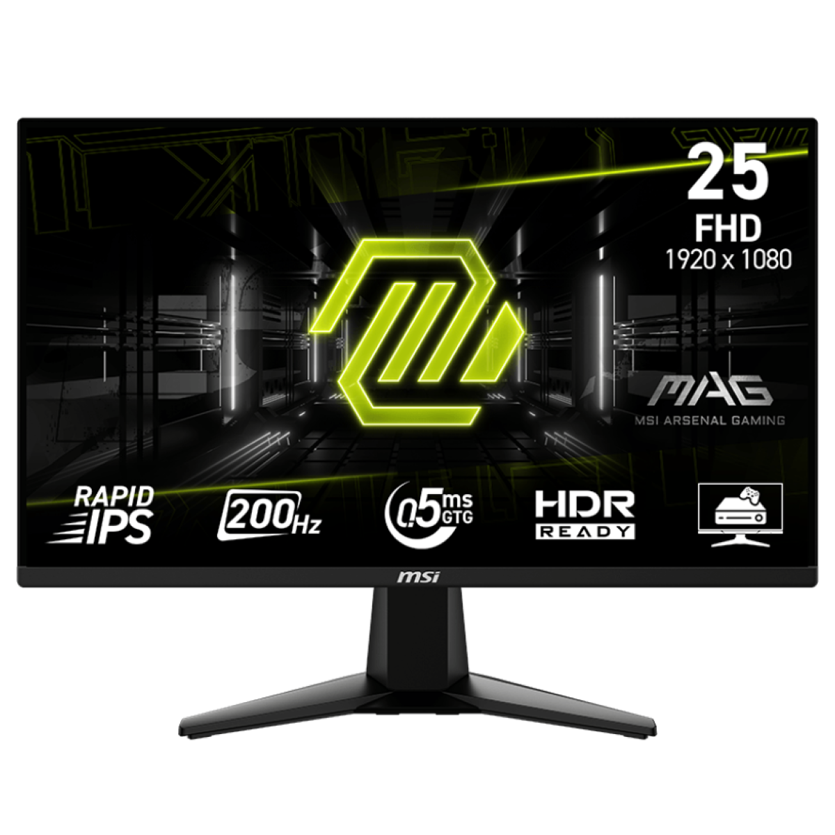 LCD MSI MAG 255F E20 (24.5” / FHD / IPS / 200Hz / 0.5ms) (BH 36T)